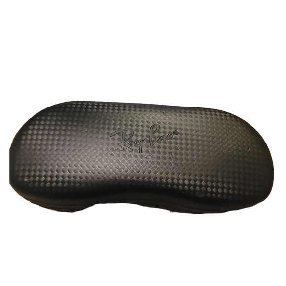 Ray-Ban Luxottica Black Sunglasses Glasses Hard Case - Picture 1 of 3